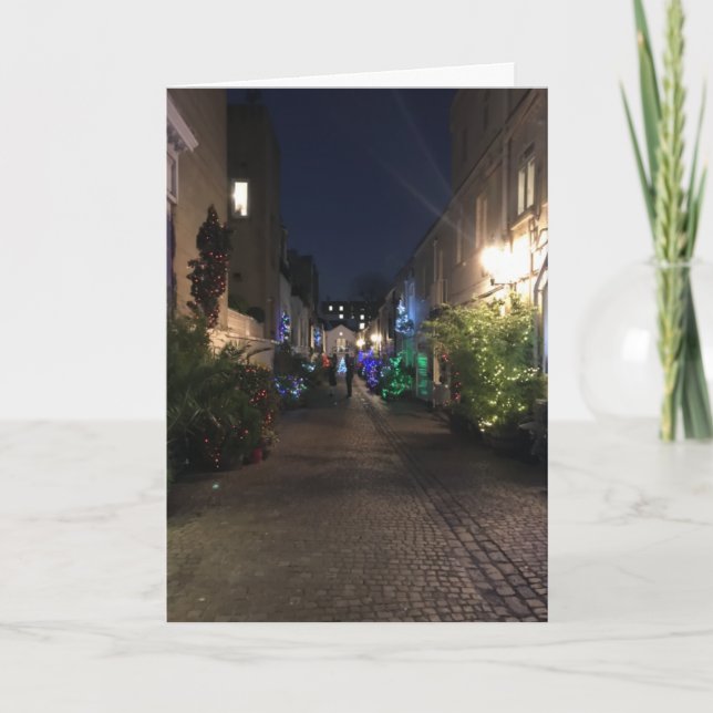 South Kensington Mews Houses London - Großbritanni Karte (Vorderseite)