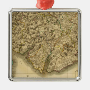 South Kirkcudbright Shire Silbernes Ornament