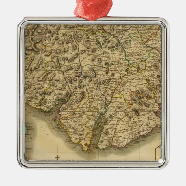 South Kirkcudbright Shire Silbernes Ornament (Vorne)