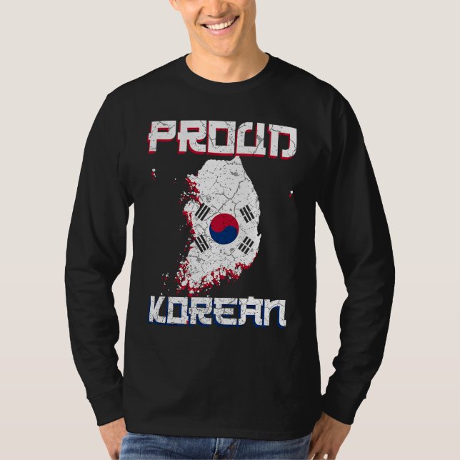 South Korea Korean Proud Seoul Busan Incheon Daegu T-Shirt (Vorderseite)