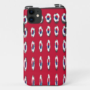 South Korea PolkaDot flag Case-Mate iPhone Hülle