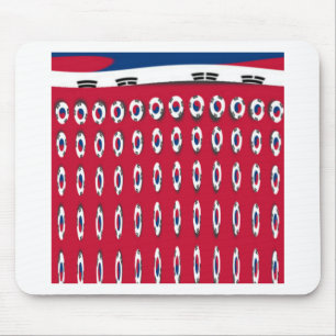 South Korea PolkaDot flag Mousepad