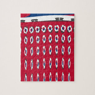 South Korea PolkaDot flag Puzzle