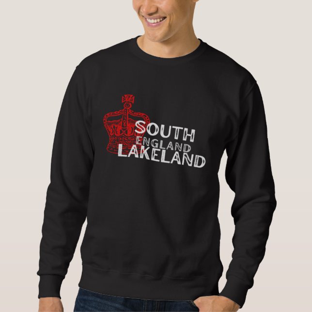 SOUTH LAKELAND England Crown Badge Sweatshirt (Vorderseite)