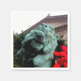 South Lion am Art Institute of Chicago Serviette