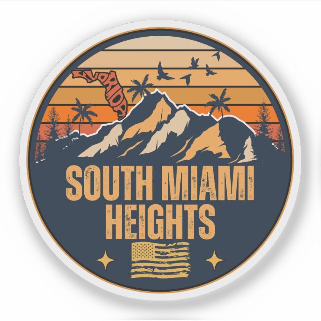South Miami Heights, Florida Aufkleber (Vorderseite)
