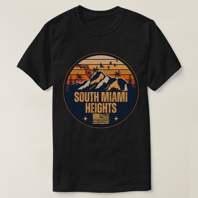 South Miami Heights, Florida T-Shirt (Design vorne)
