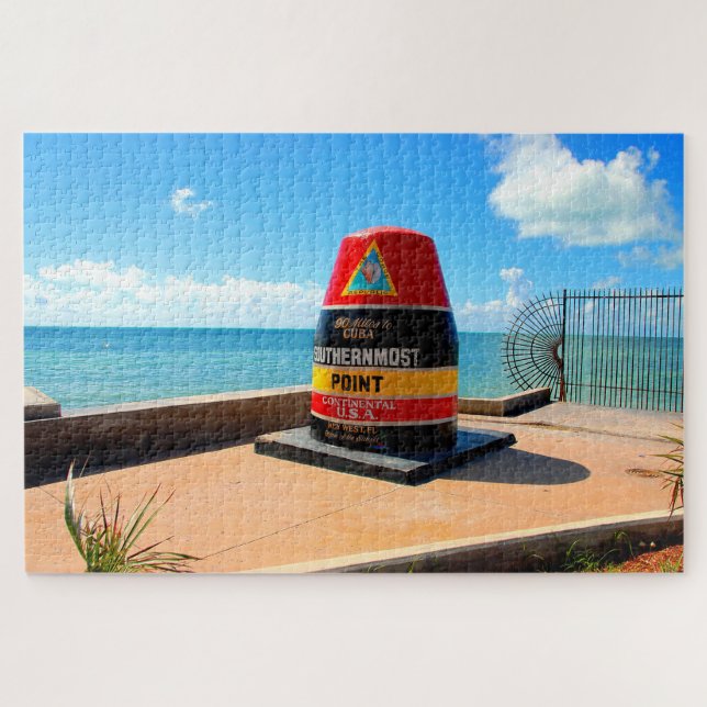 South most point Key West, Florida Puzzle (Horizontal)