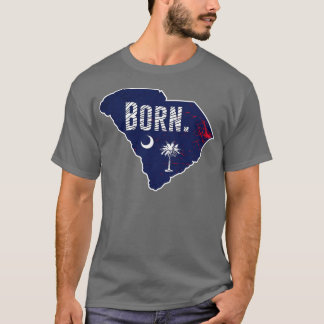 South olina SC geboren Palmetto T-Shirt