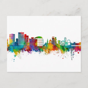 South-on-Sea-England-Skyline Postkarte