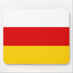 South Ossetia Flag Mousepad<br><div class="desc">Patriotic flag of South Ossetia.</div>