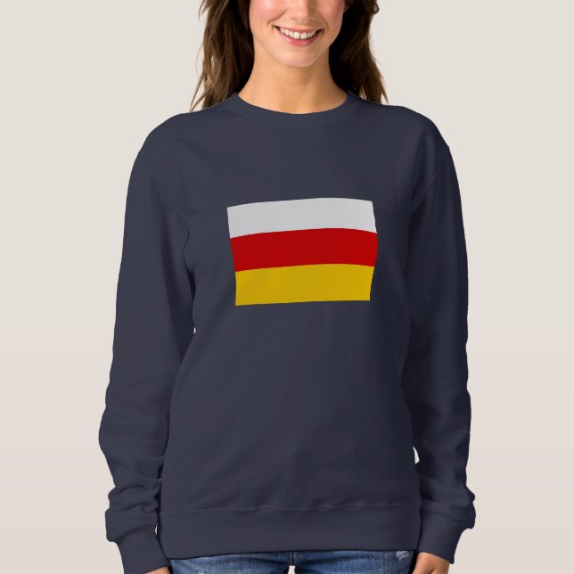 South Ossetia Flag Sweatshirt (Vorderseite)
