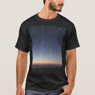 South Padre Early Morning Moon T-Shirt