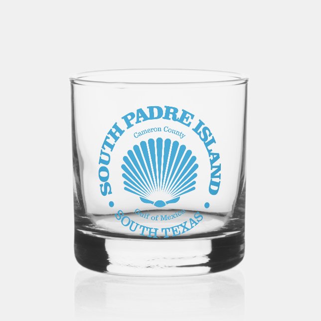 South Padre Island (Seashell) Whiskyglas (Vorderseite)
