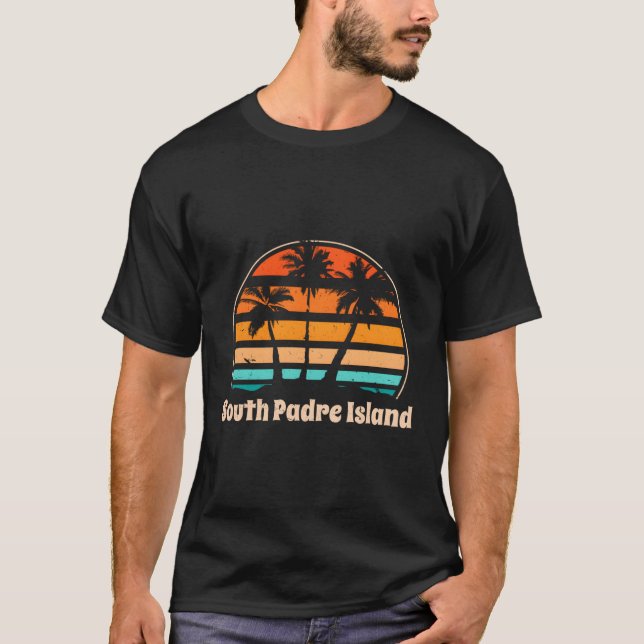 South Padre Island Texas Beach T-Shirt (Vorderseite)