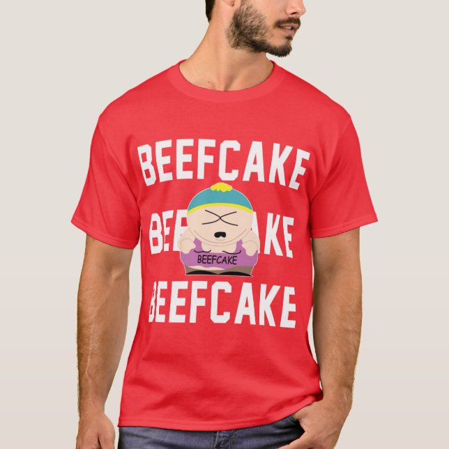South Park Eric Cartman Beefcake shirt etender ret (Vorderseite)