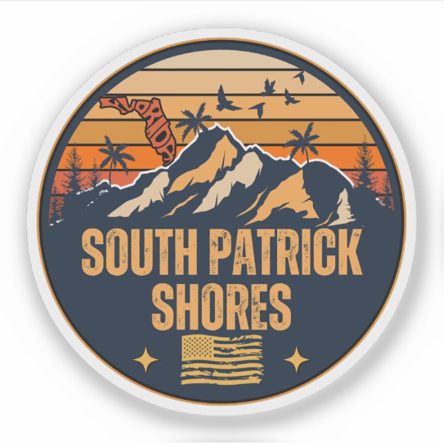 South Patrick Shows, Florida Aufkleber (Vorderseite)