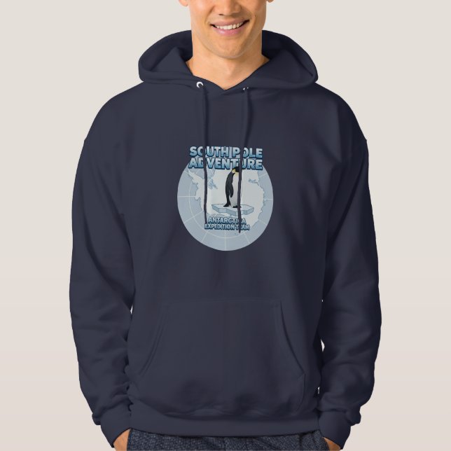 South Pole Adventure Antarctica Expedition Team Hoodie (Vorderseite)