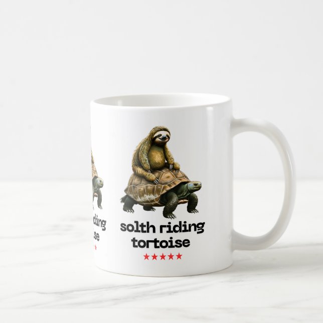 South Riding Tortoise": Kaffeetasse (Rechts)