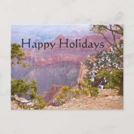 South Rim Grand Canyon Feiertagspostkarte
