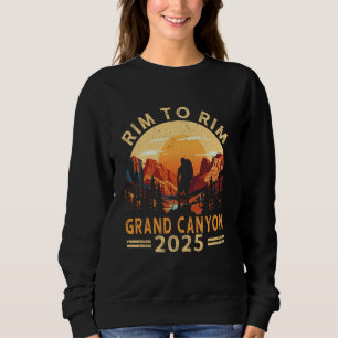 South Rim To North Rim Grand Canyon 2025 Wandern Sweatshirt