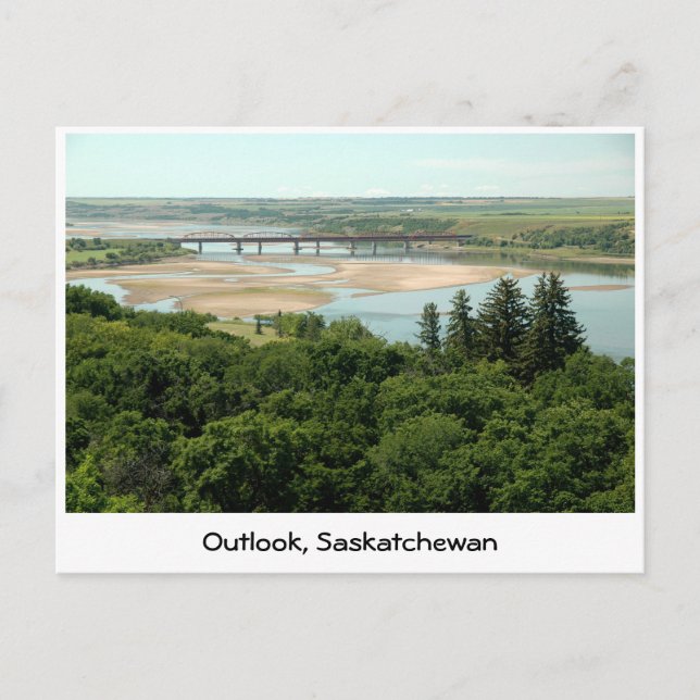 South Saskatchewan River Postkarte (Vorderseite)