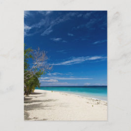 South Sea Island Beach, Fidschi Postkarte