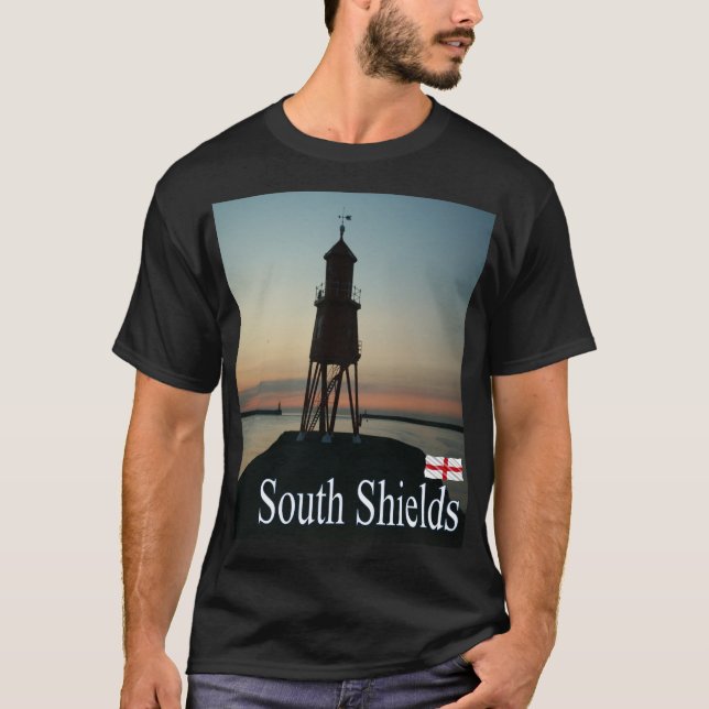 South Shields, England T-Shirt (Vorderseite)