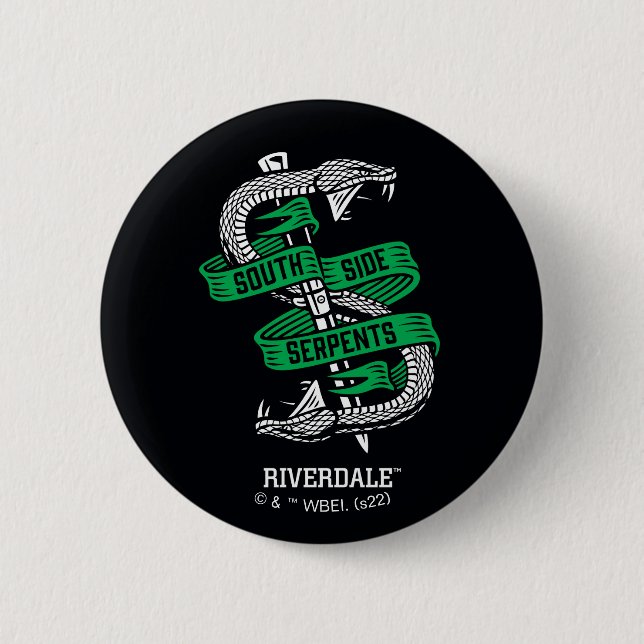 South Side Serpents Graphic Button (Vorderseite)