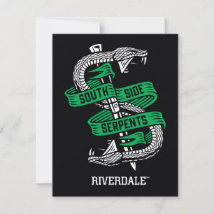 South Side Serpents Graphic Mitteilungskarte