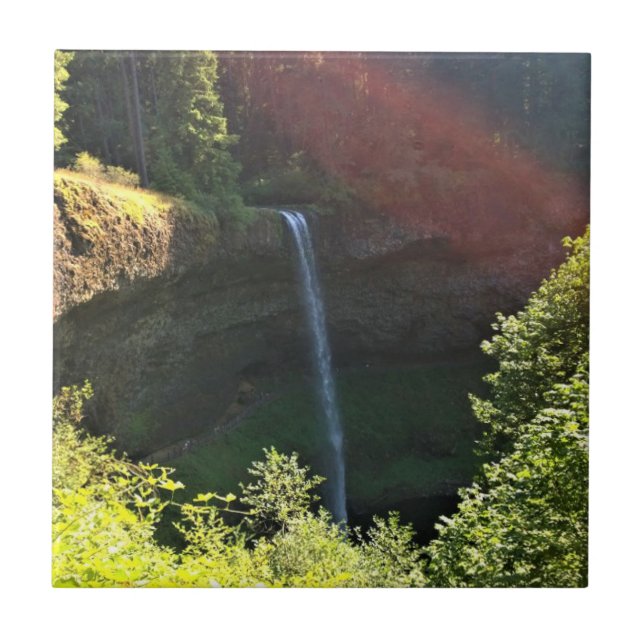 South Silver Falls, OR Fliese (Vorderseite)