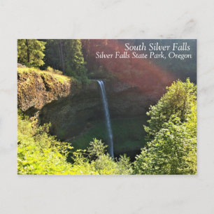 South Silver Falls, OR Postkarte