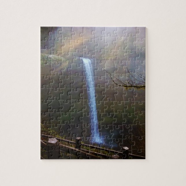 South Silver Falls, OR Puzzle (Vertikal)