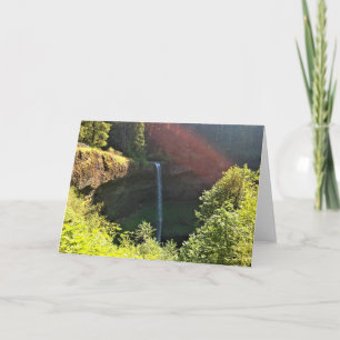 South Silver Falls, Oregon Karte