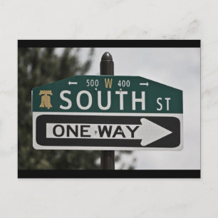 South St Postkarte