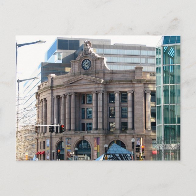 South Station Postkarte (Vorderseite)