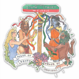 South Street Circle Autoaufkleber Aufkleber