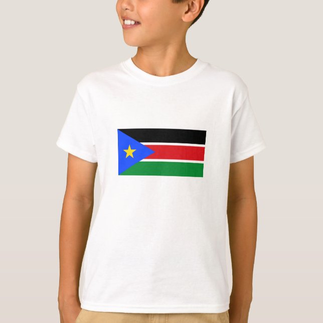 South Sudan Flag T-Shirt (Vorderseite)