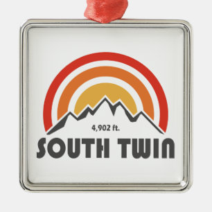 South Twin Mountain New Hampshire Ornament Aus Metall