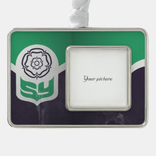 South Yorkshire Rahmen-Ornament Silber