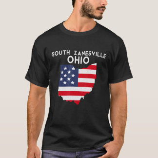 South Zanesville Ohio USA State America Travel Ohi T-Shirt