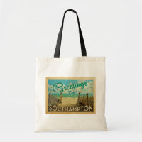 Southampton Beach Vintage Travel