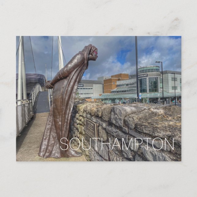 Southampton Feiertagspostkarte (Vorderseite)