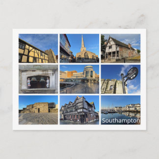 Southampton Holiday Postcard Feiertagspostkarte