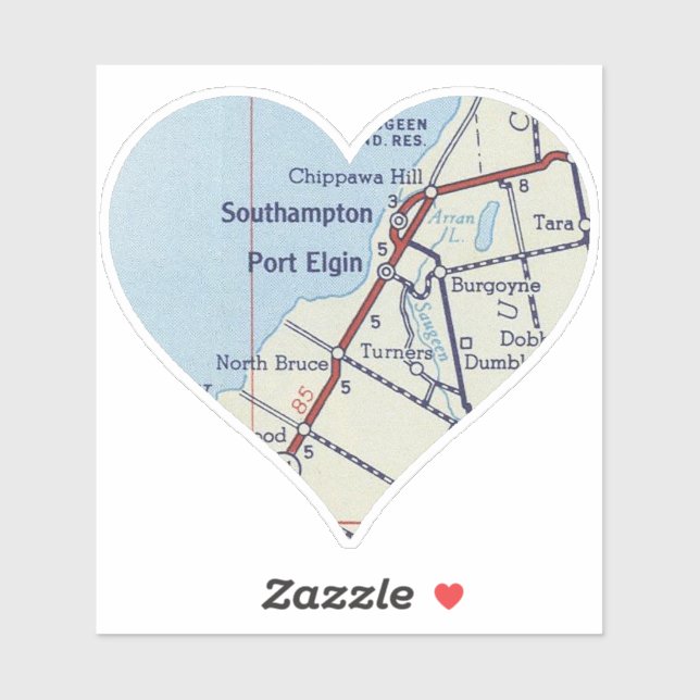 Southampton Ontario Aufkleber (Blatt)