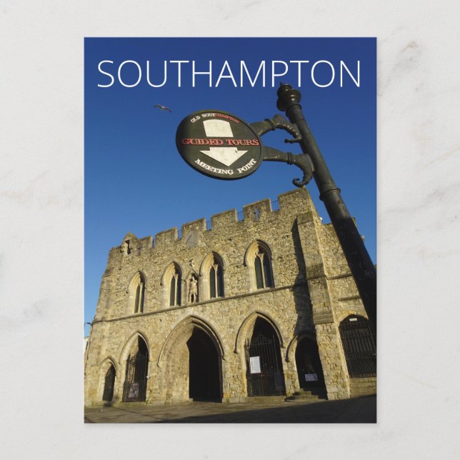 Southampton Postkarte (Vorderseite)