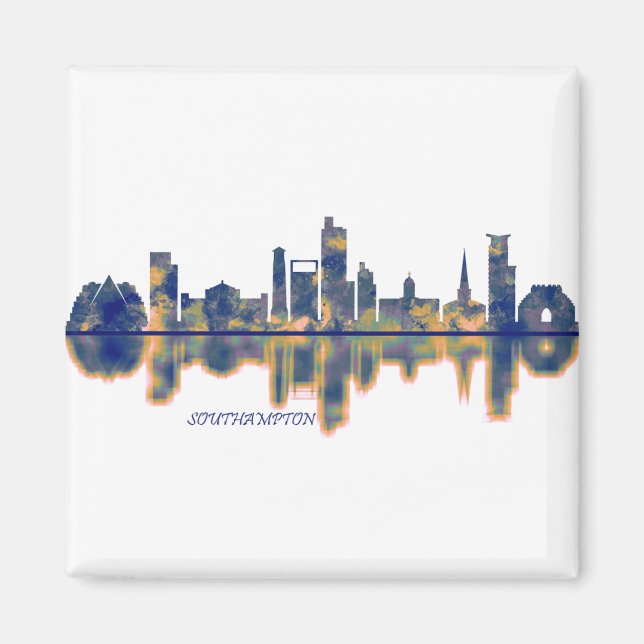 Southampton Skyline Magnet (Vorne)