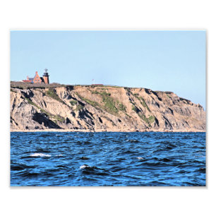Southeast Lighthouse, Block Island RI Foto Print