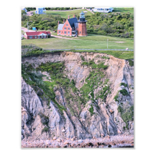Southeast Lighthouse, Block Island RI Foto Print