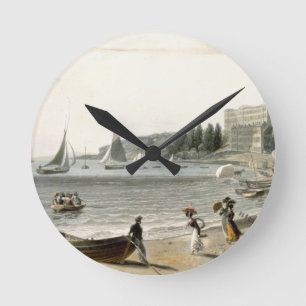 Southend, von 'einer Reise um Großbritannien Unde Runde Wanduhr